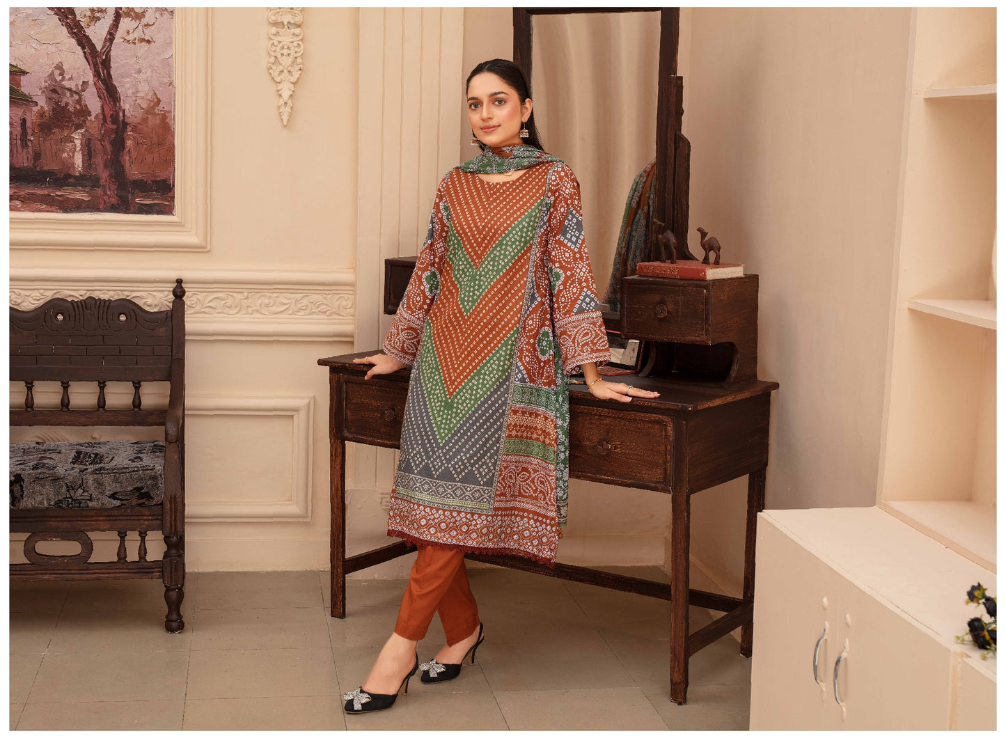Bana Dora Printed Lawn