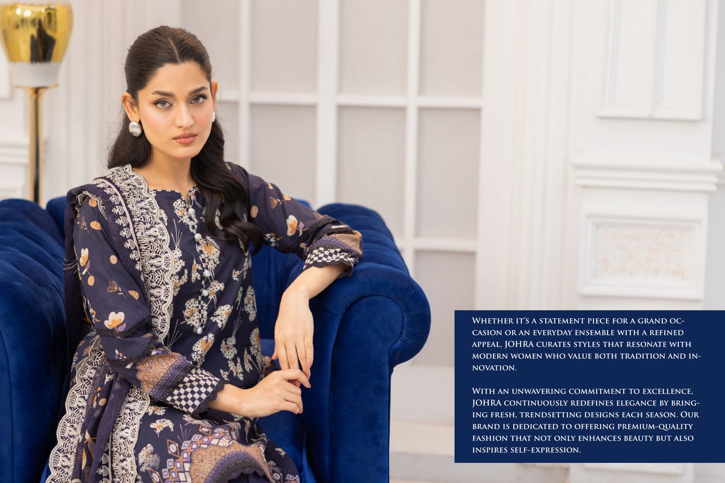 Printed Bana Dora Lawn