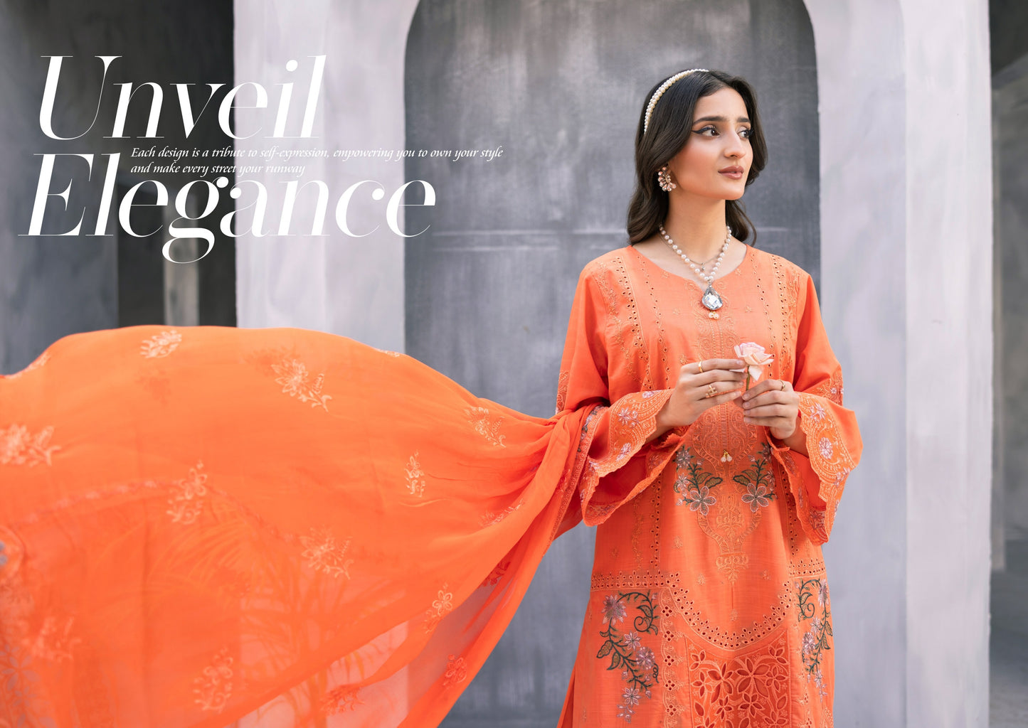 Embroidery Dyed Lawn