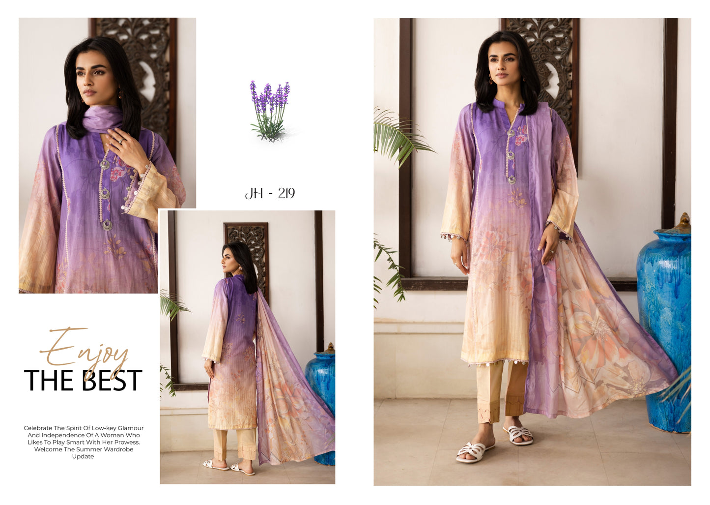 Digital Printed Bana Dora Lawn