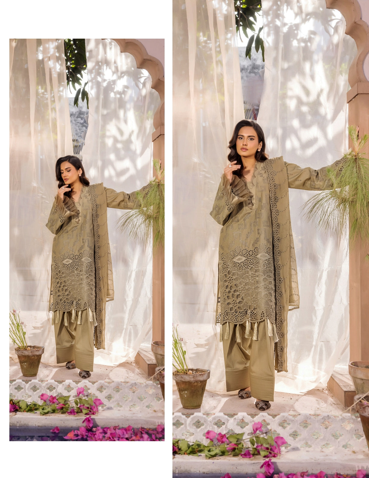 Embroidered Fine Boring Lawn