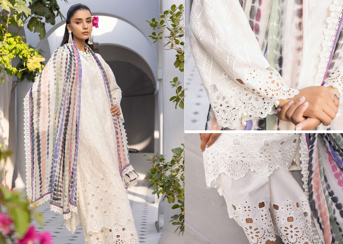 Embroidered Lawn Shirt