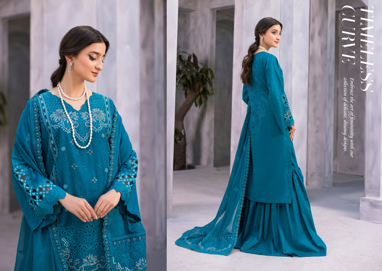 Embroidery Dyed Lawn