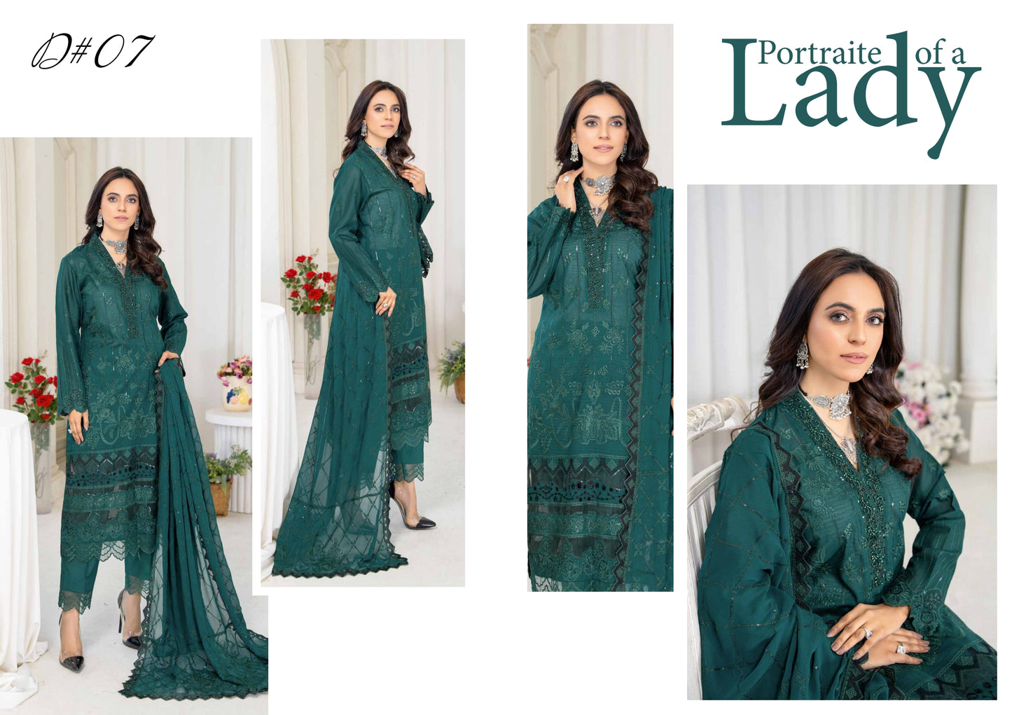 Fancy Lawn embroidered shirt