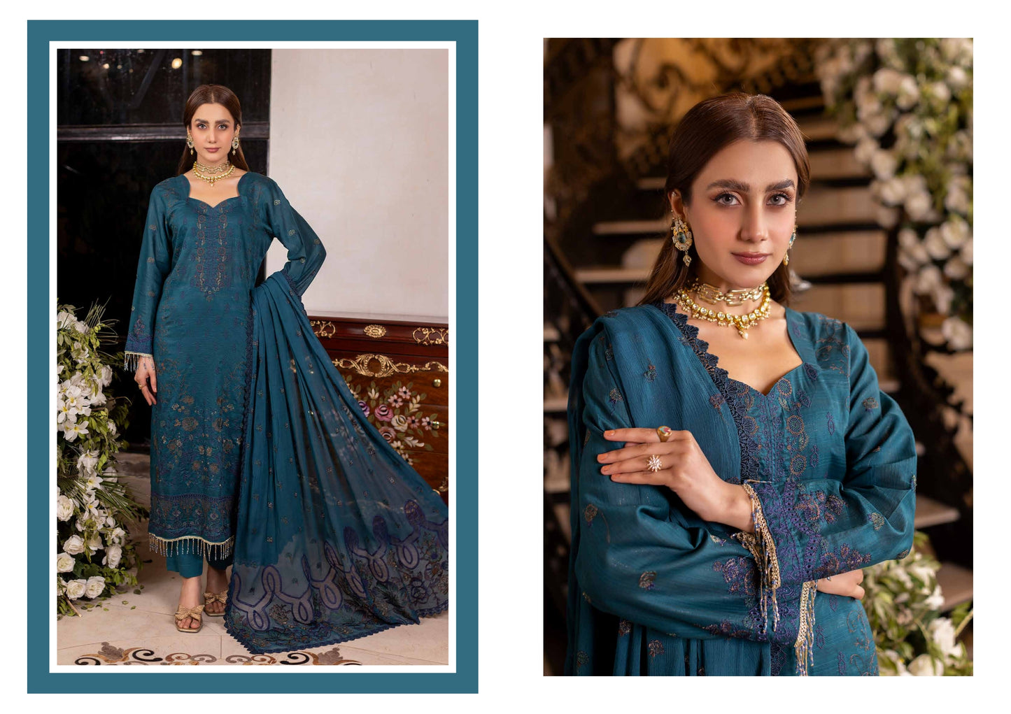 Fancy Lawan Embroidered Shirt