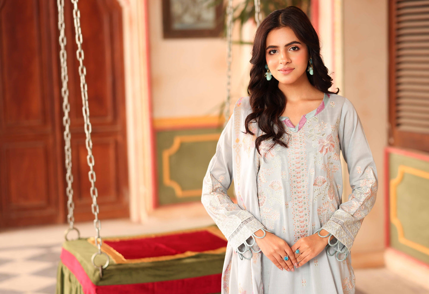 Embroidered 3Piece Lawn