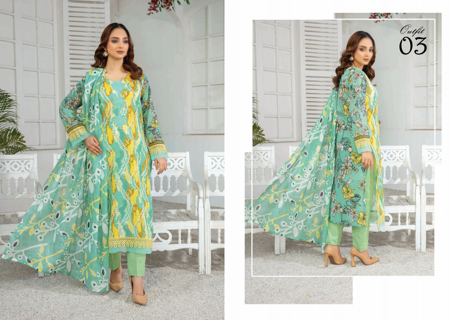 Digital Print Doora Lawn