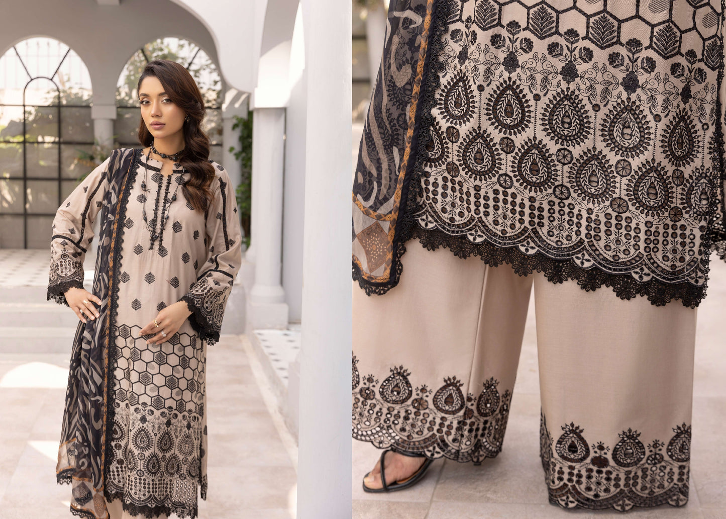 Embroidered Lawn Shirt