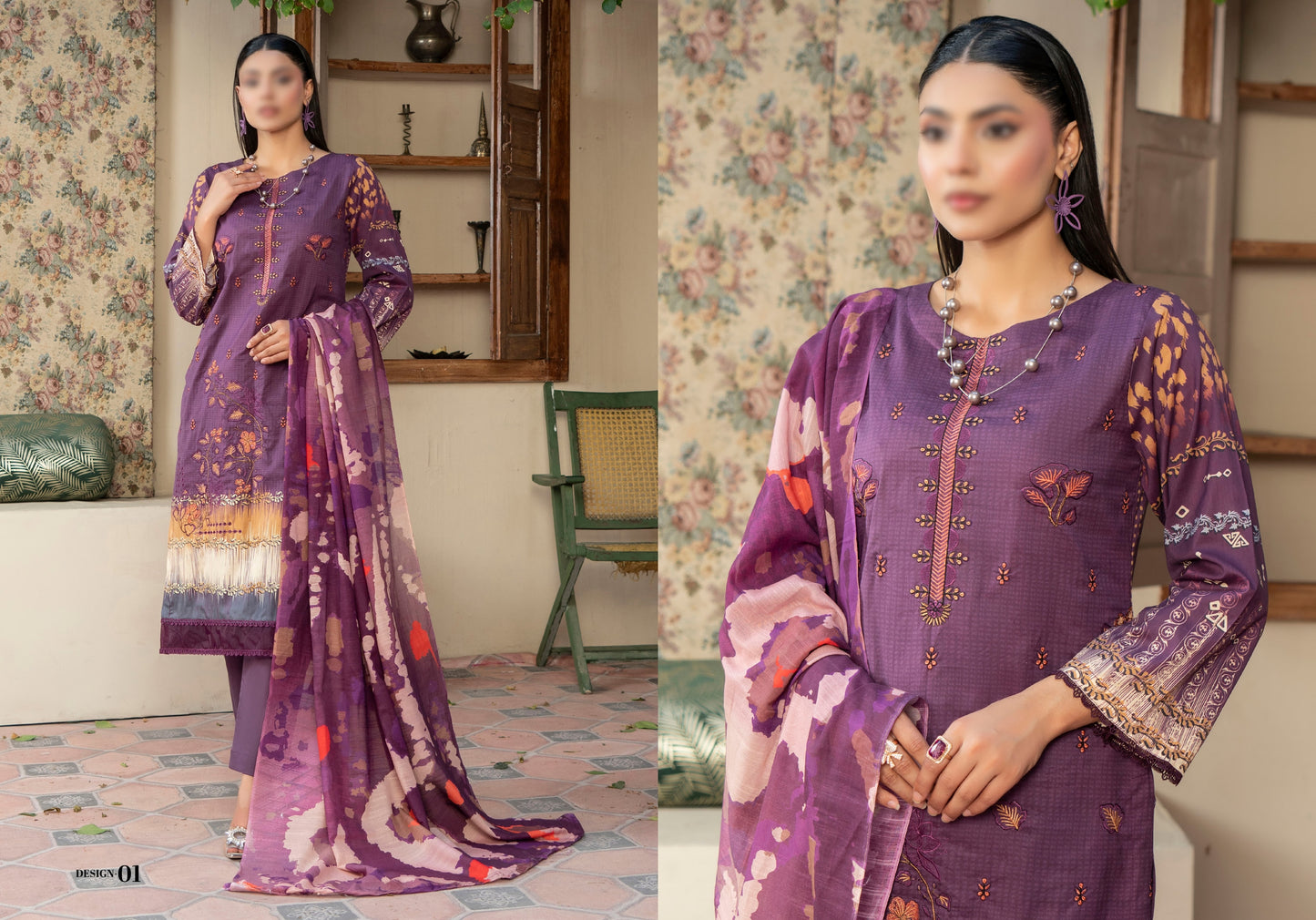 Digital Print Lawn