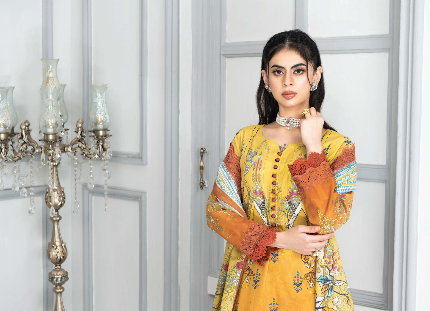 Digital Printed Embroidered