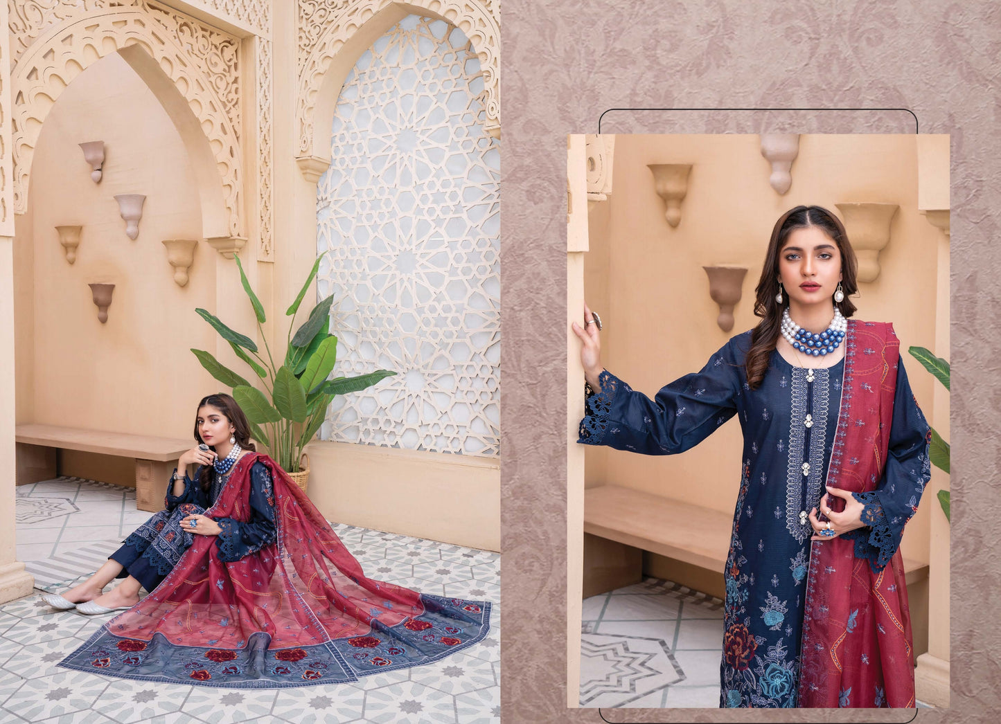 Fully Embroidered Lawn Shirt