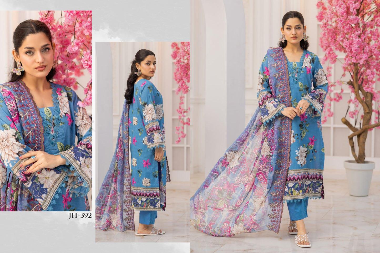 Printed Bana Dora Lawn