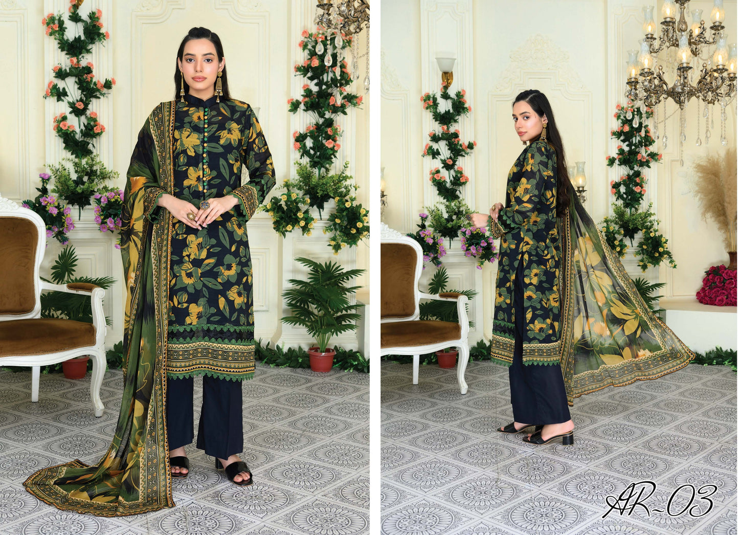 Digital Print Lawn