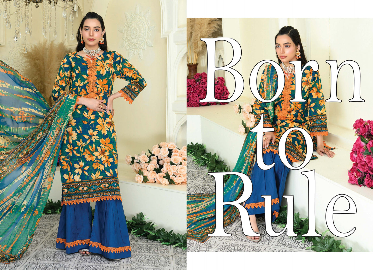 Digital Print Lawn