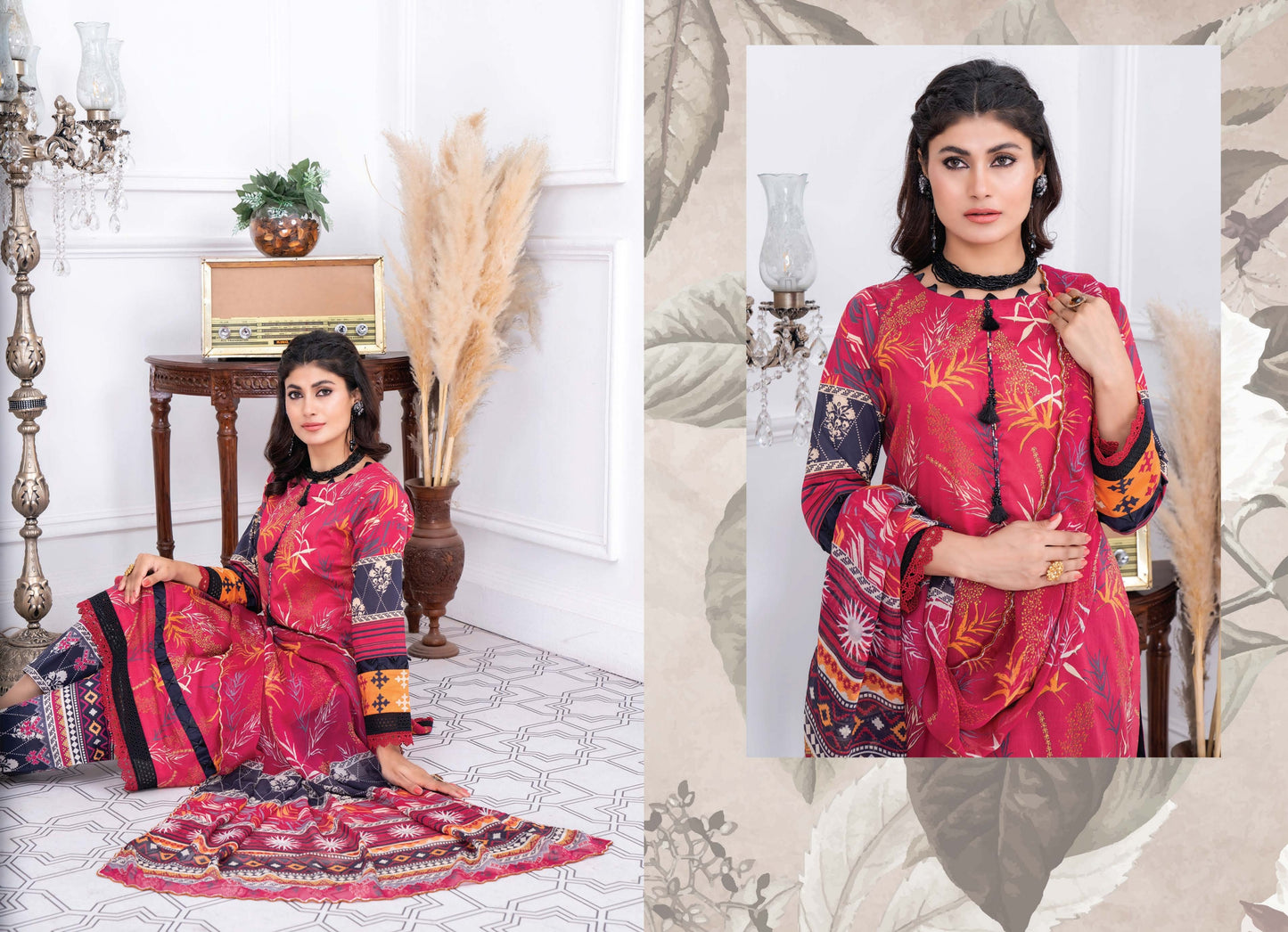 Digital Printed Lawn