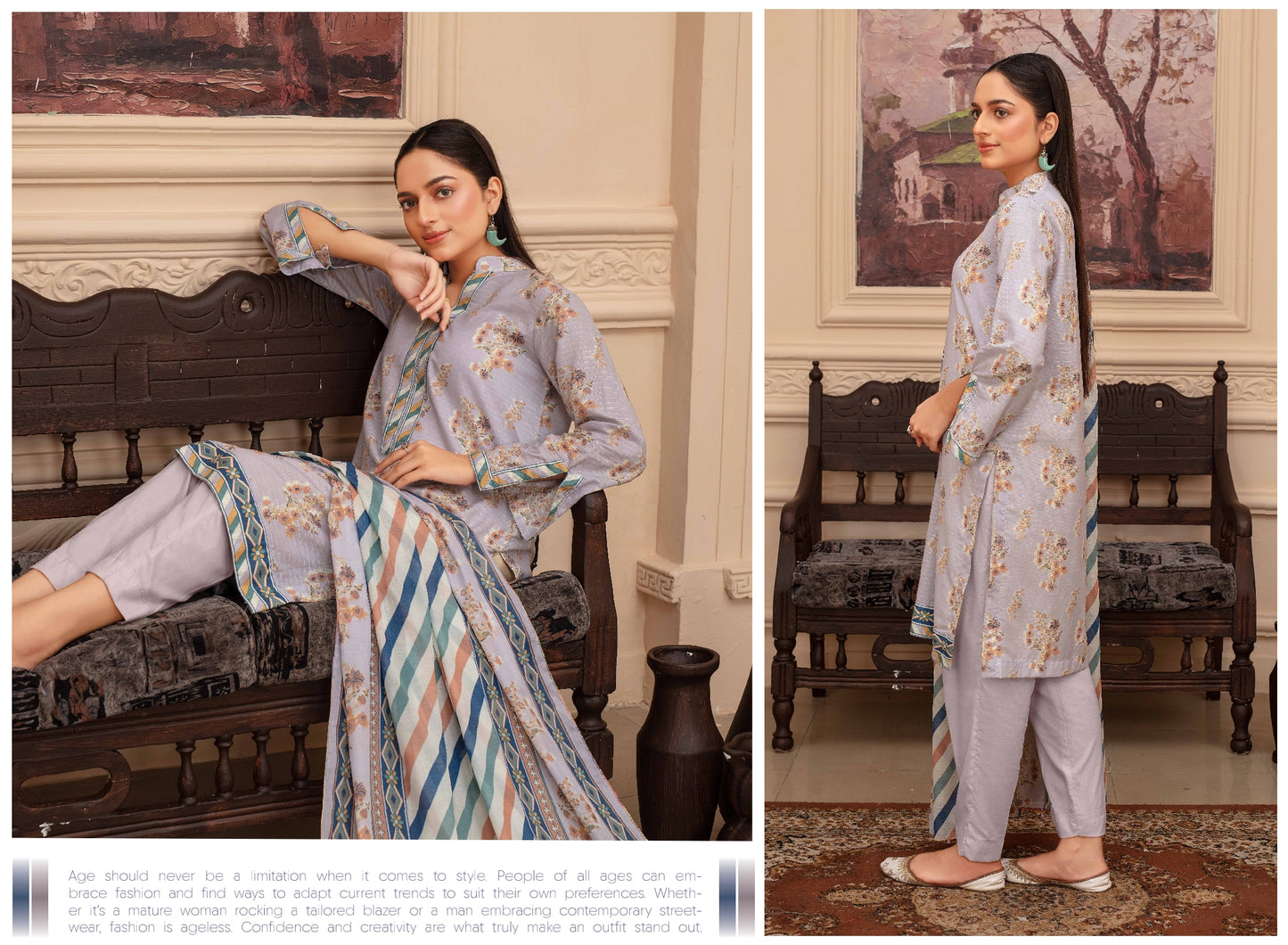 Bana Dora Printed Lawn