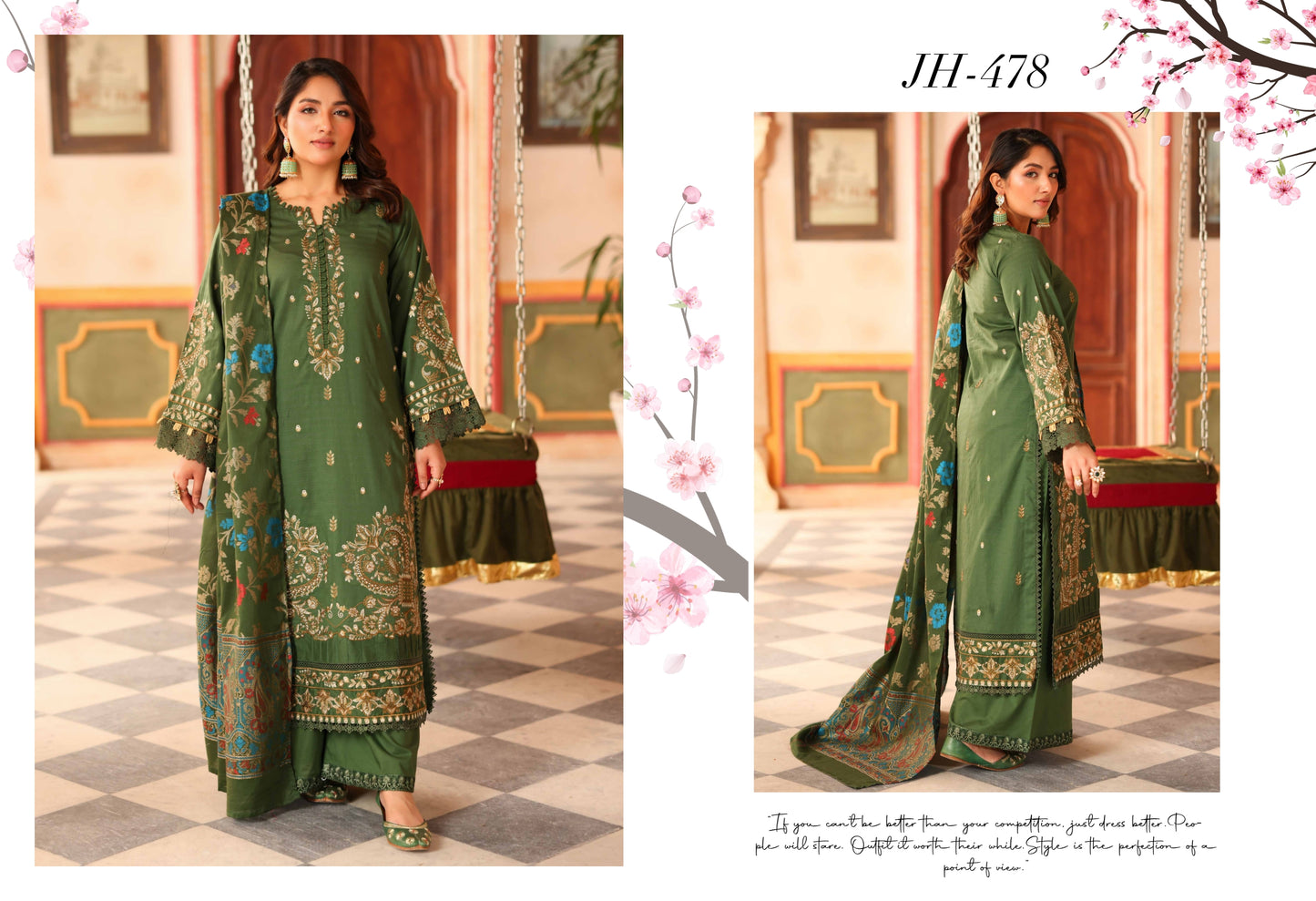Embroidered 3Piece Lawn