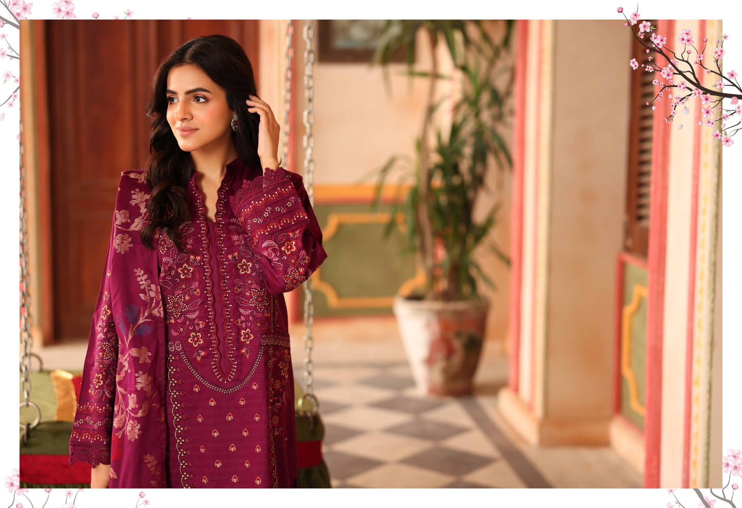 Embroidered 3Piece Lawn