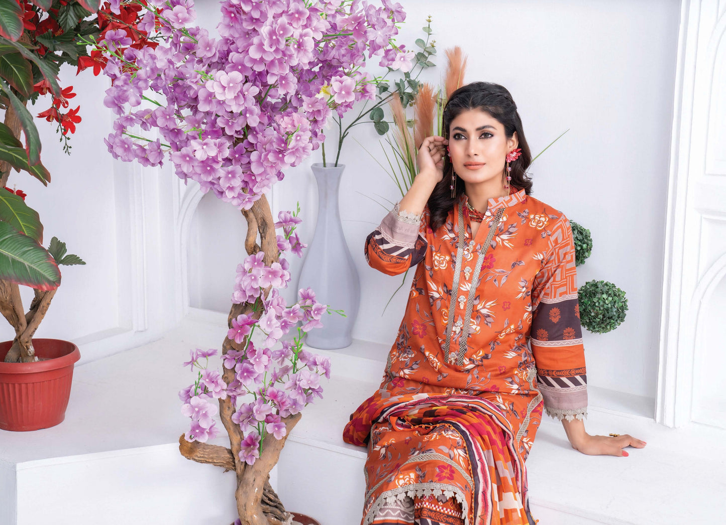 Digital Printed Lawn