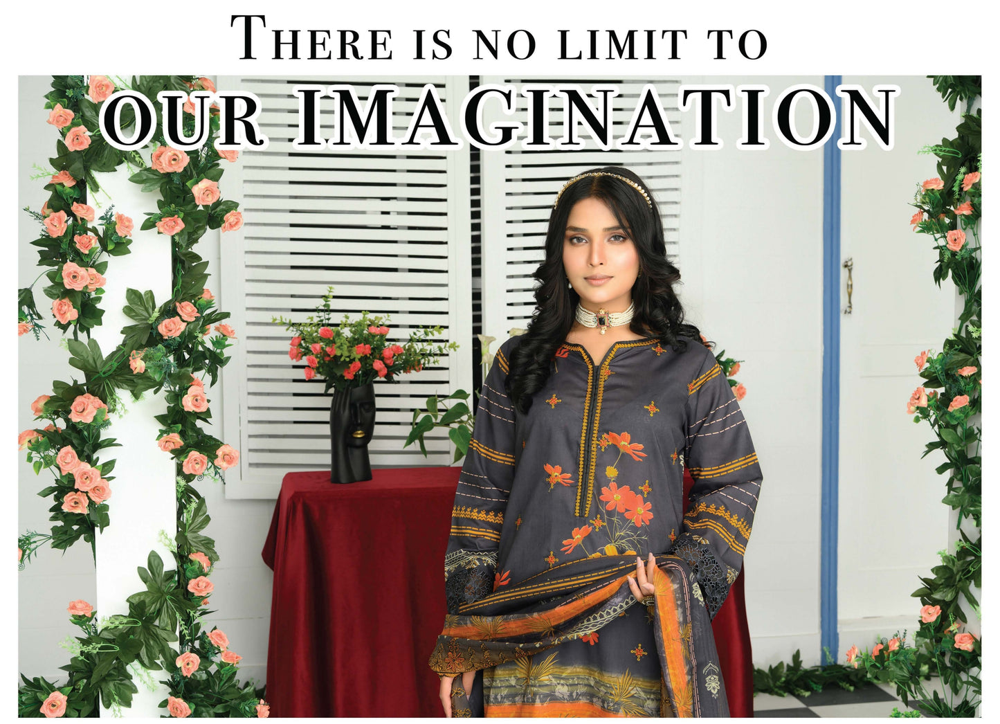 Digital Lawn
Daman Embroidered