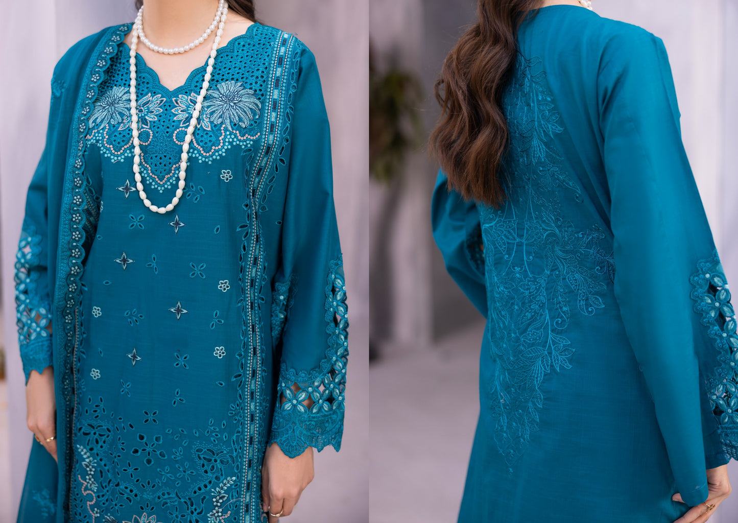 Embroidery Dyed Lawn