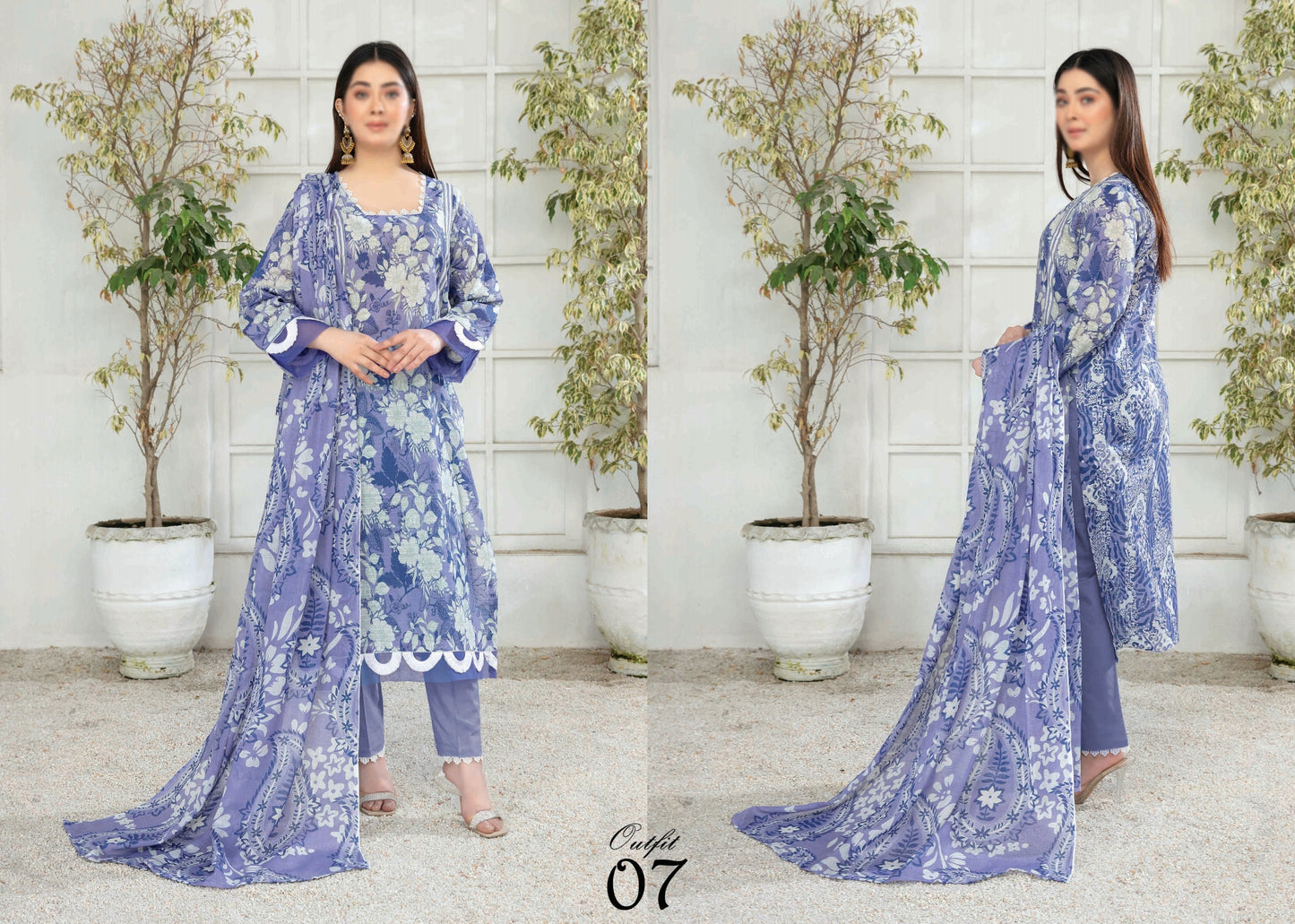 Digital Print Doora Lawn