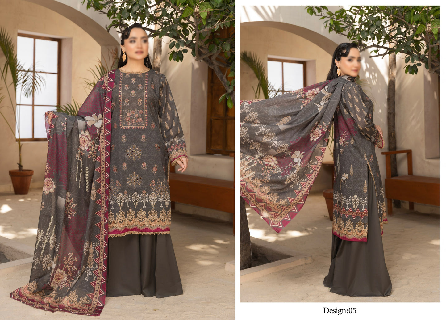 Digital Print Doriya Lawn
