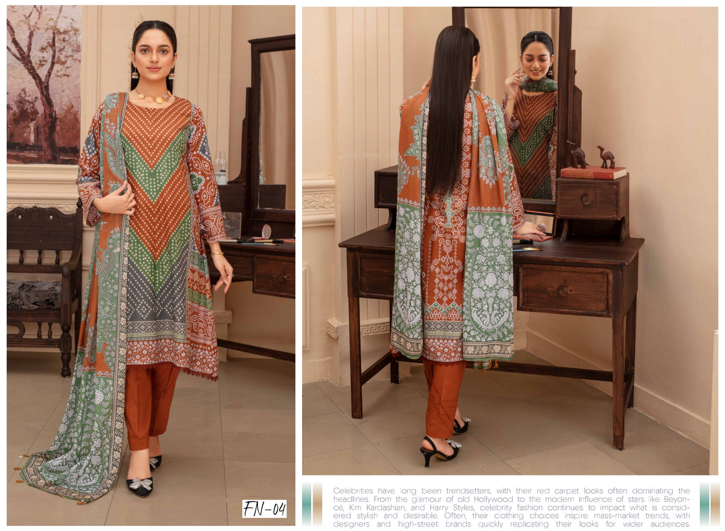 Bana Dora Printed Lawn