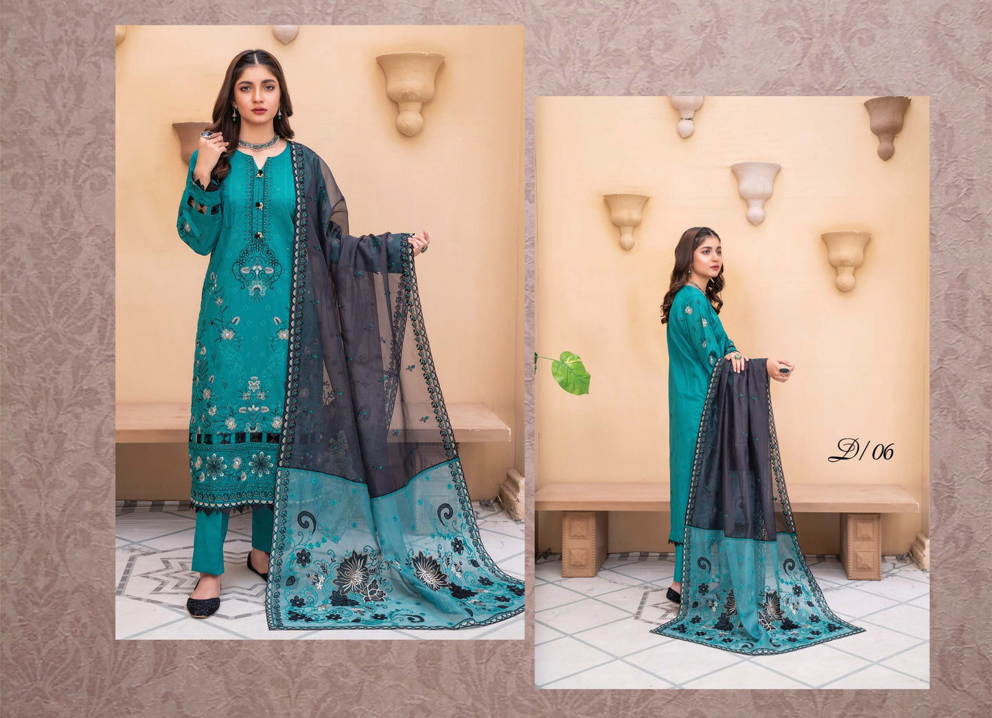 Fully Embroidered Lawn Shirt