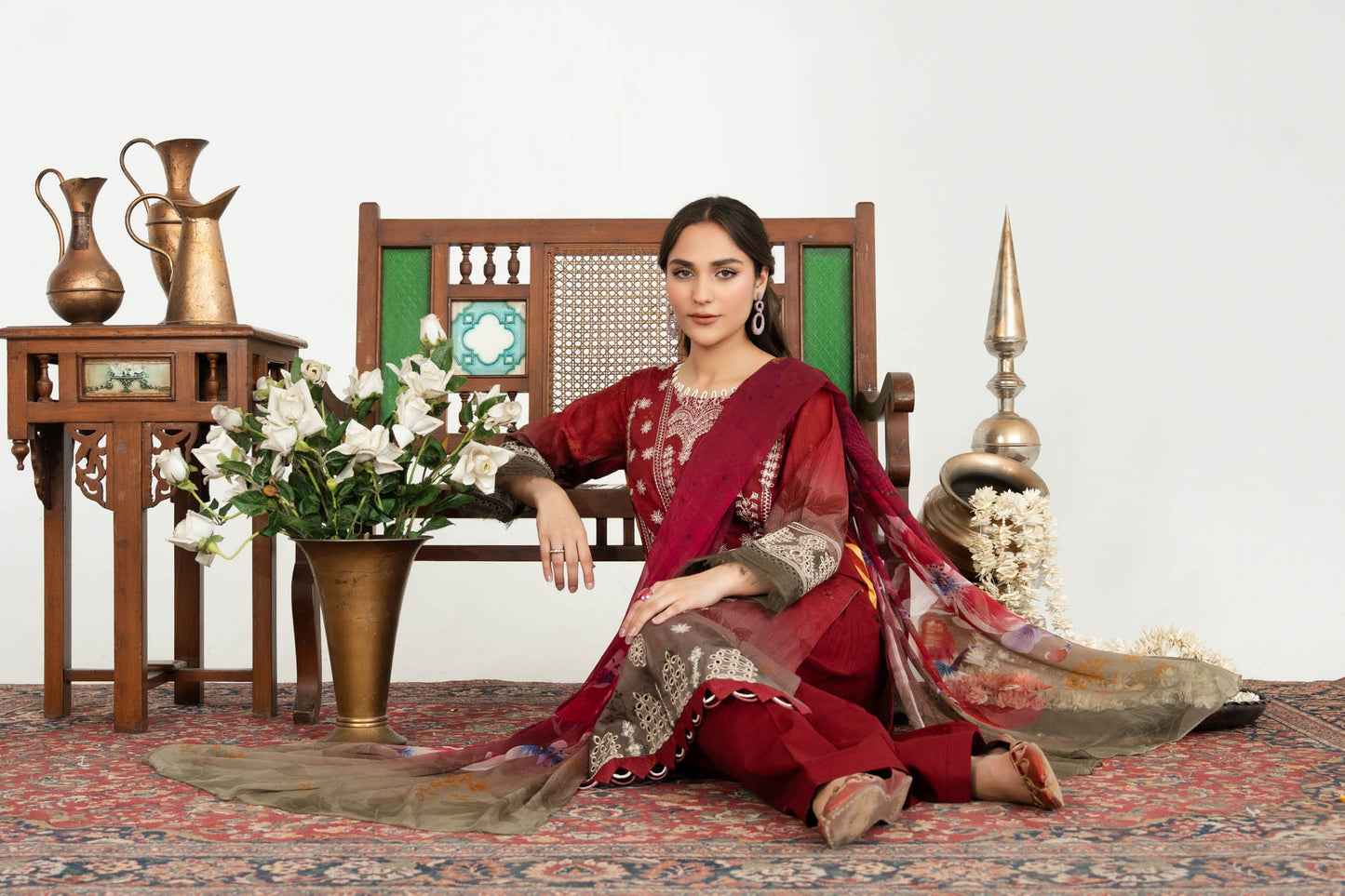 Printed Bana Dora Lawn