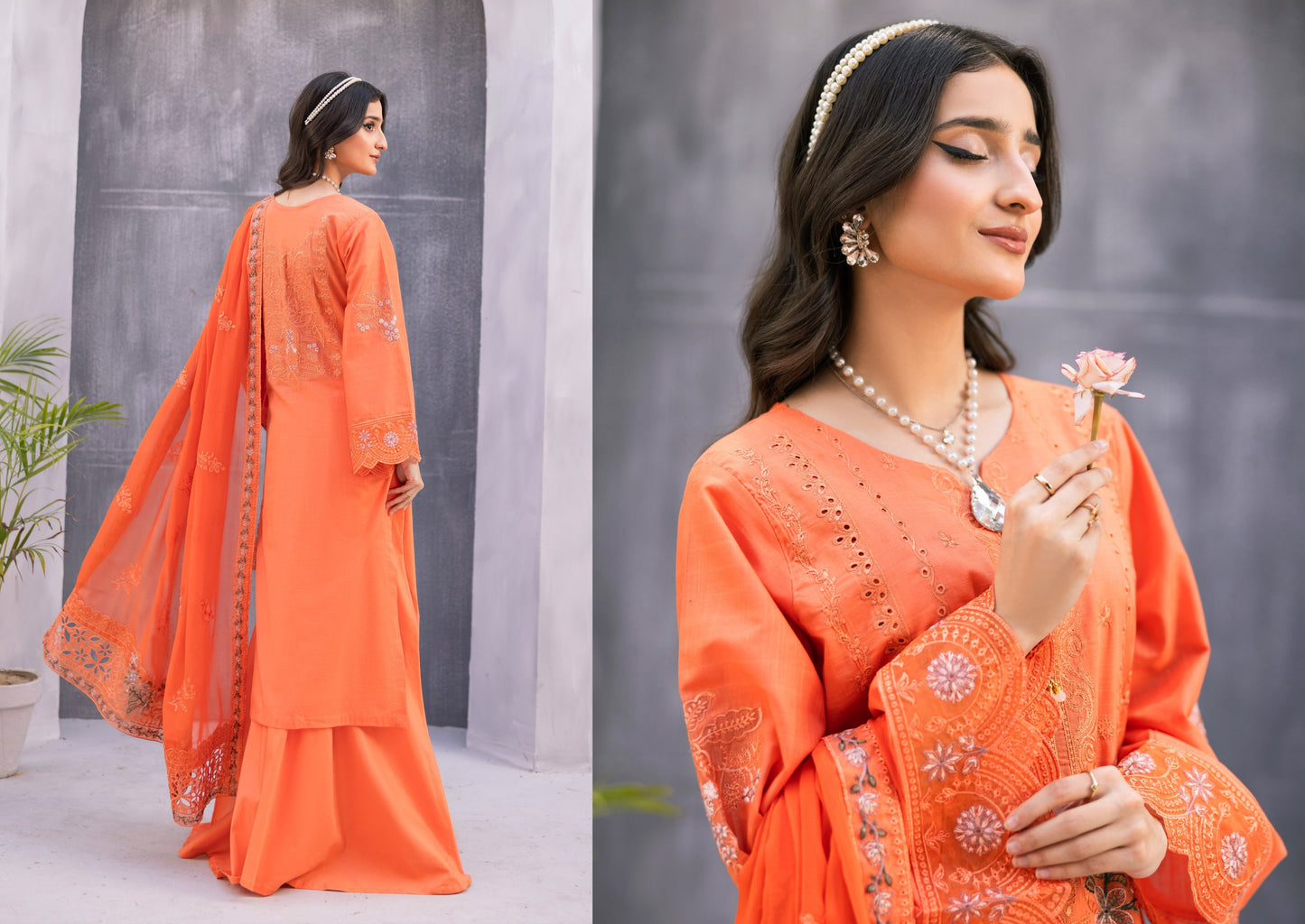 Embroidery Dyed Lawn