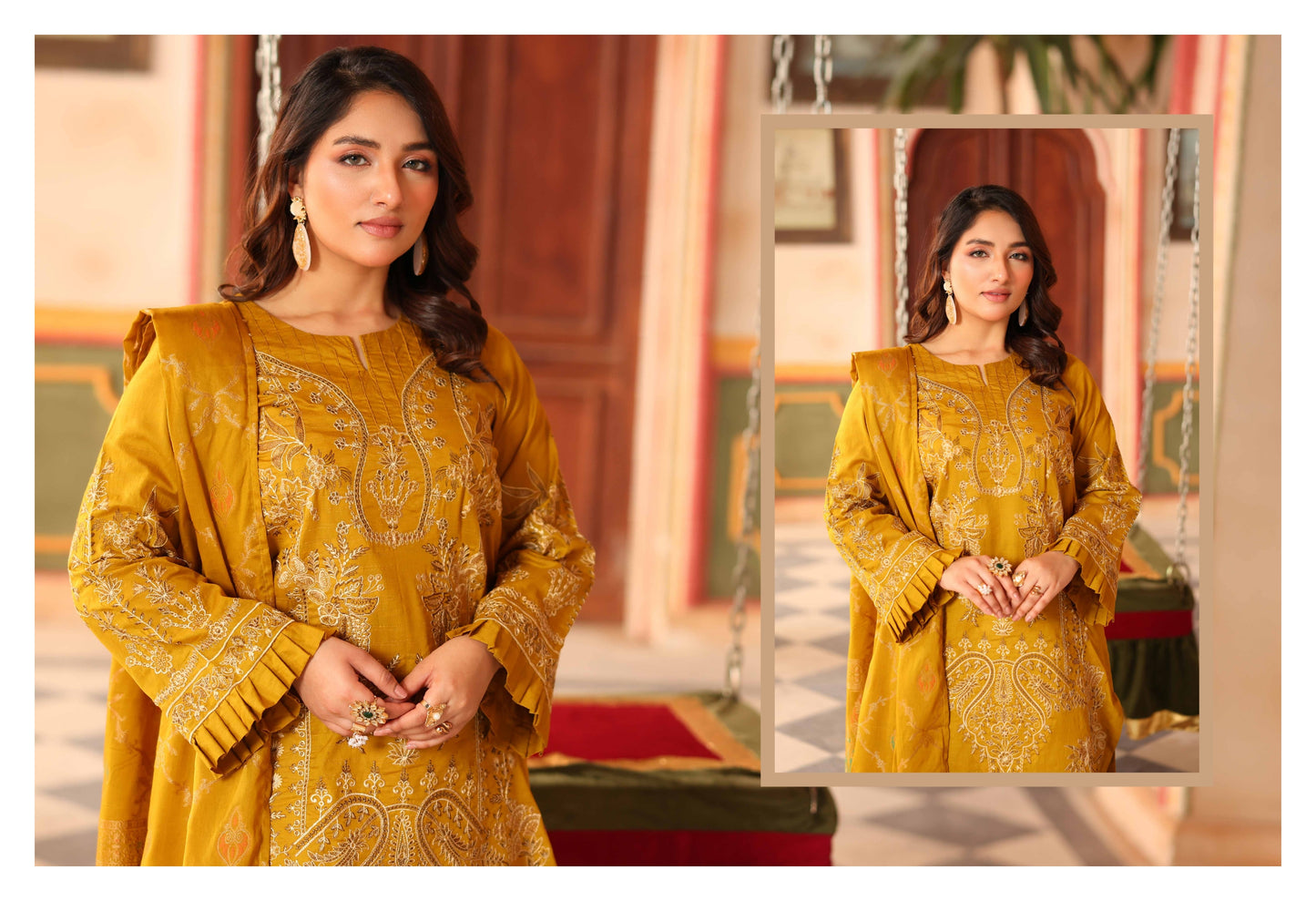 Embroidered 3Piece Lawn