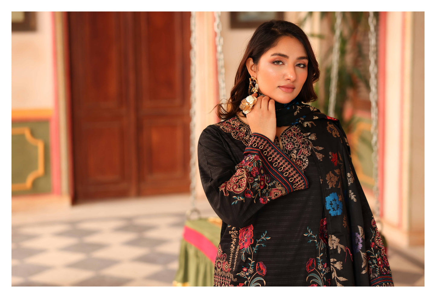 Embroidered 3Piece Lawn