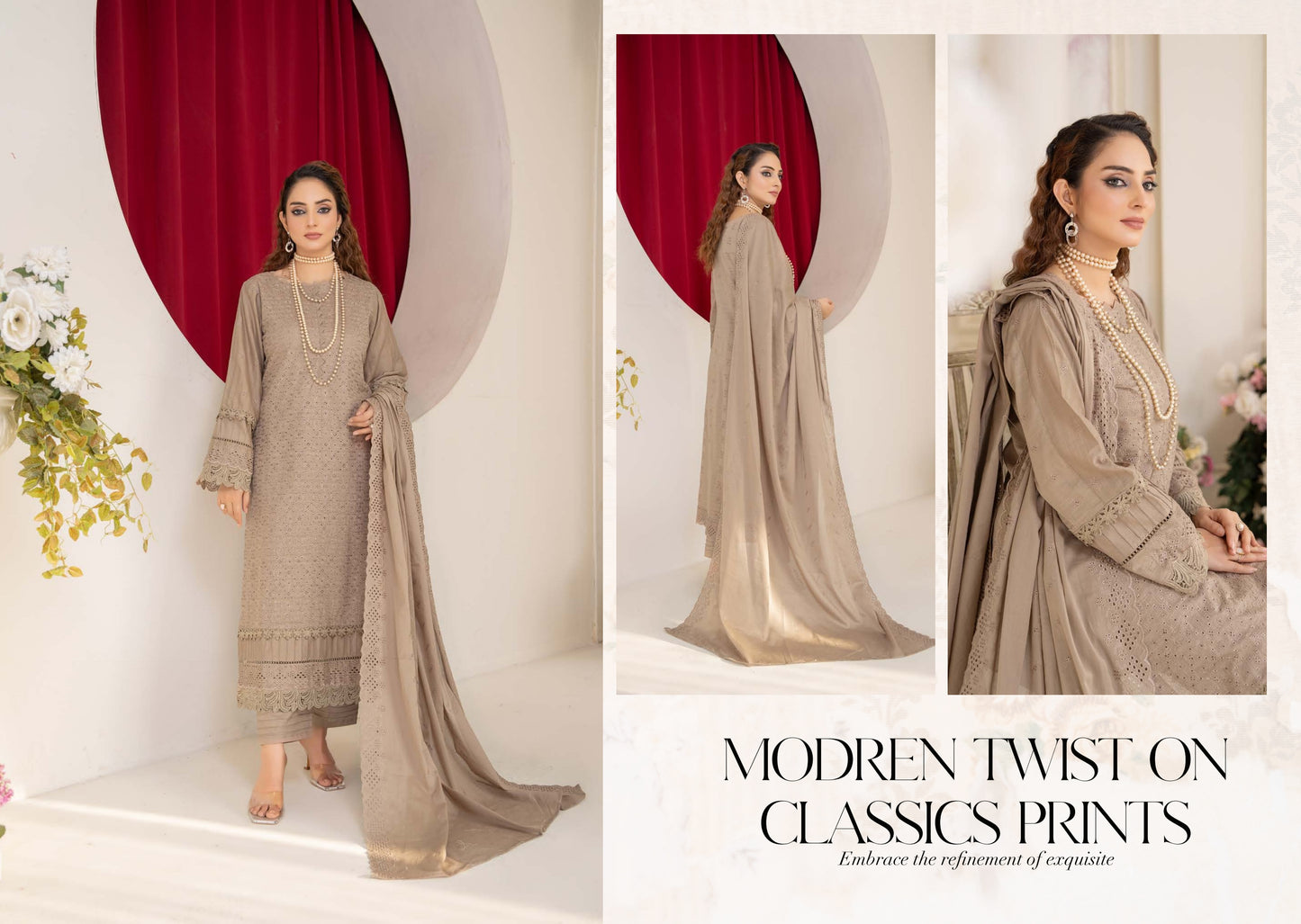Premium Embroidered Lawn