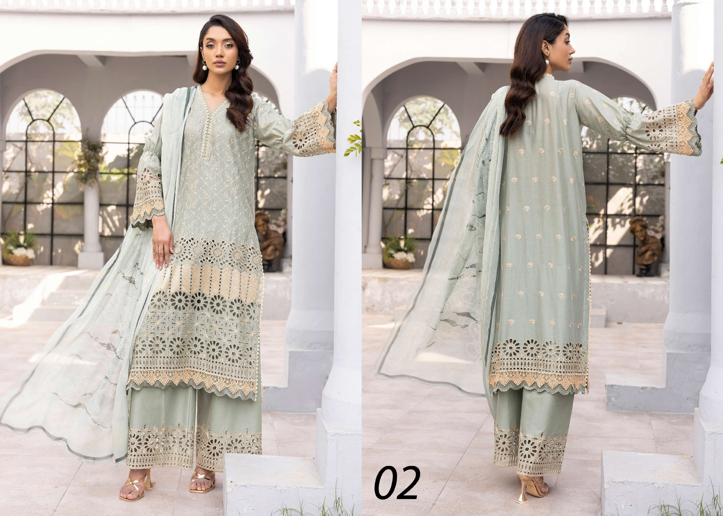 Embroidered Lawn Shirt