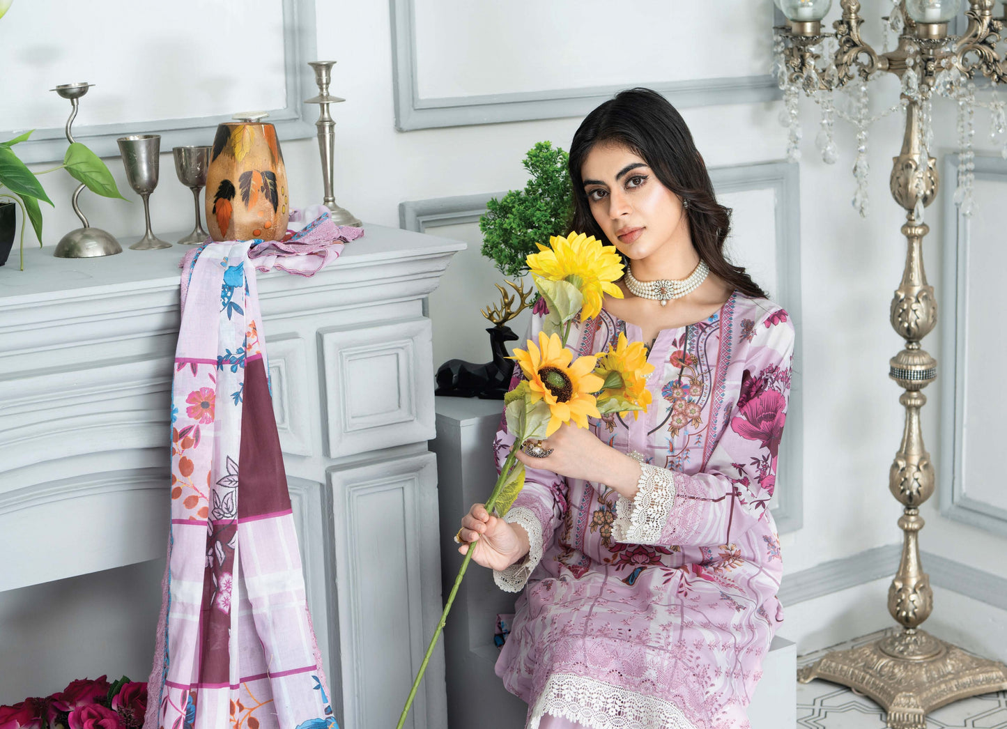 Digital Printed Embroidered