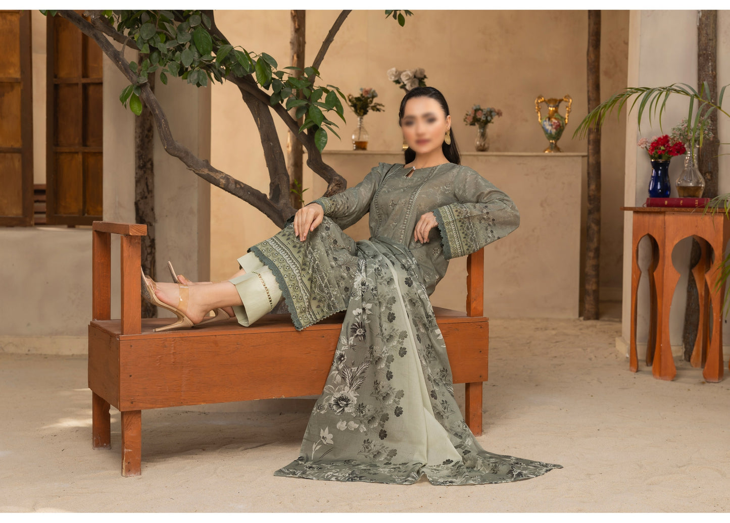 Digital Print Doriya Lawn