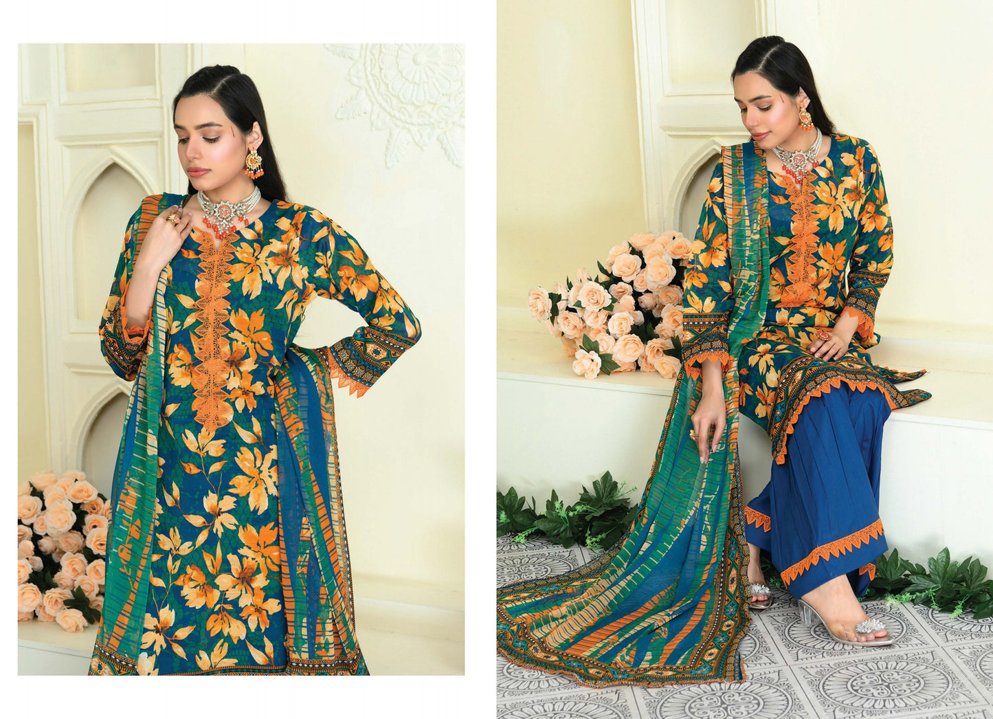 Digital Print Lawn