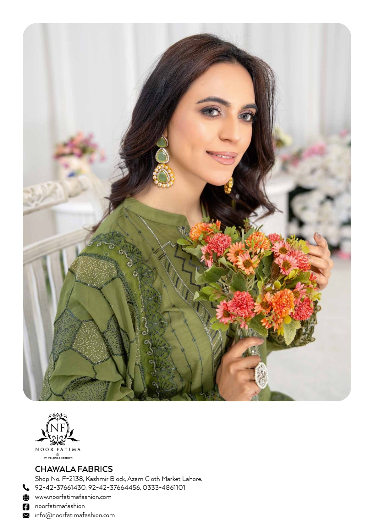 Fancy Lawn embroidered shirt