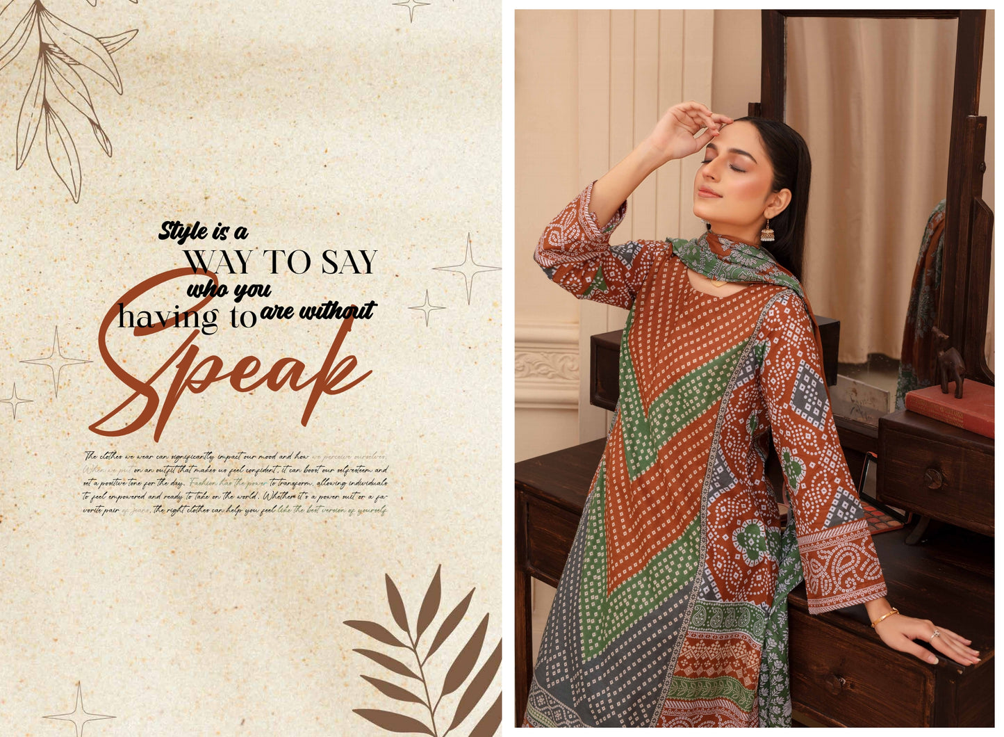 Bana Dora Printed Lawn