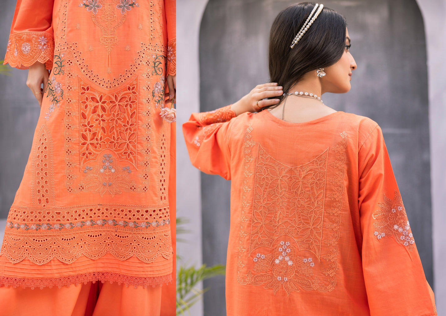 Embroidery Dyed Lawn
