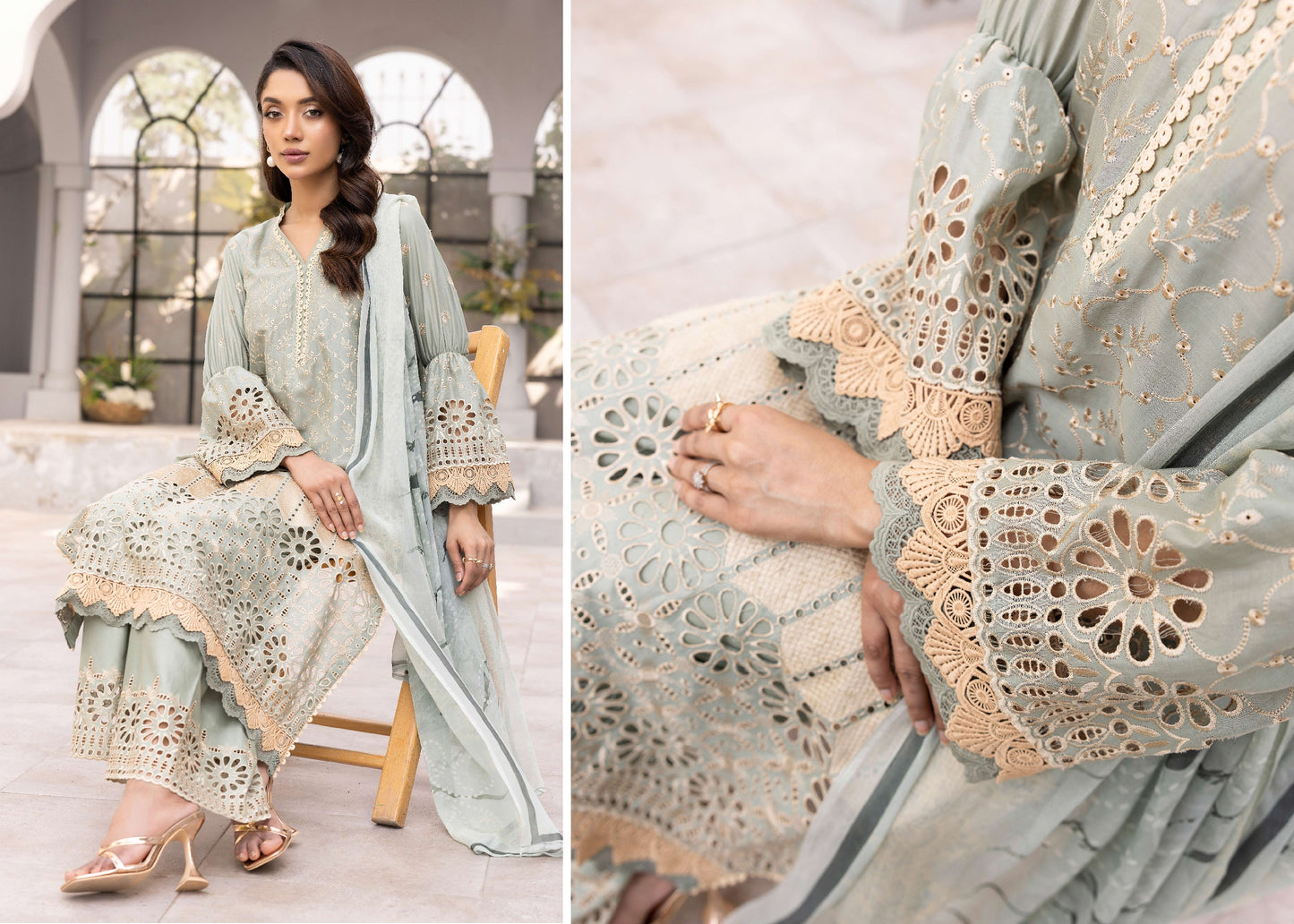 Embroidered Lawn Shirt