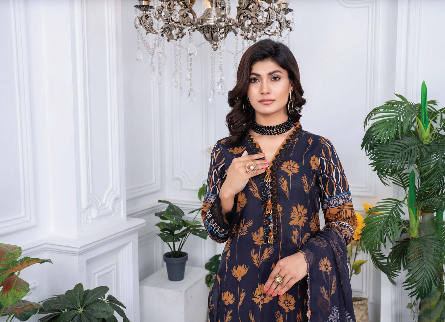 Digital Printed Lawn