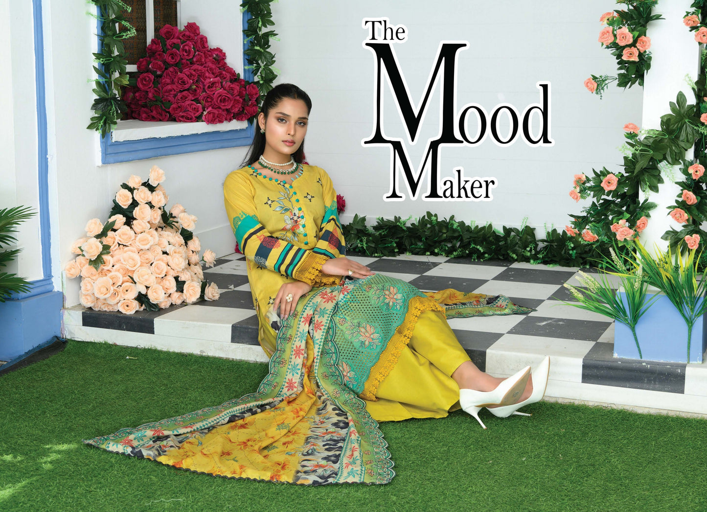 Digital Lawn
Daman Embroidered