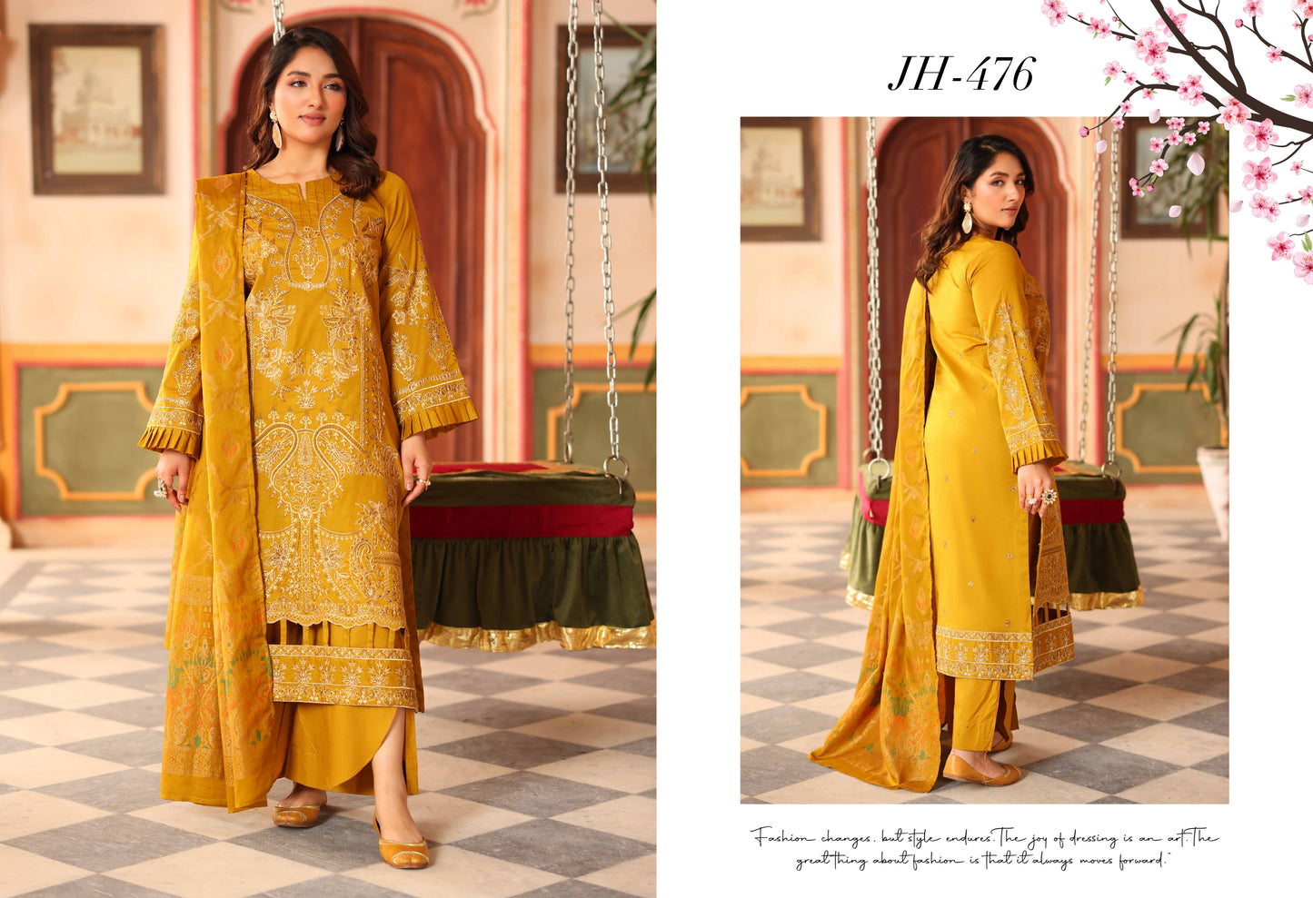 Embroidered 3Piece Lawn