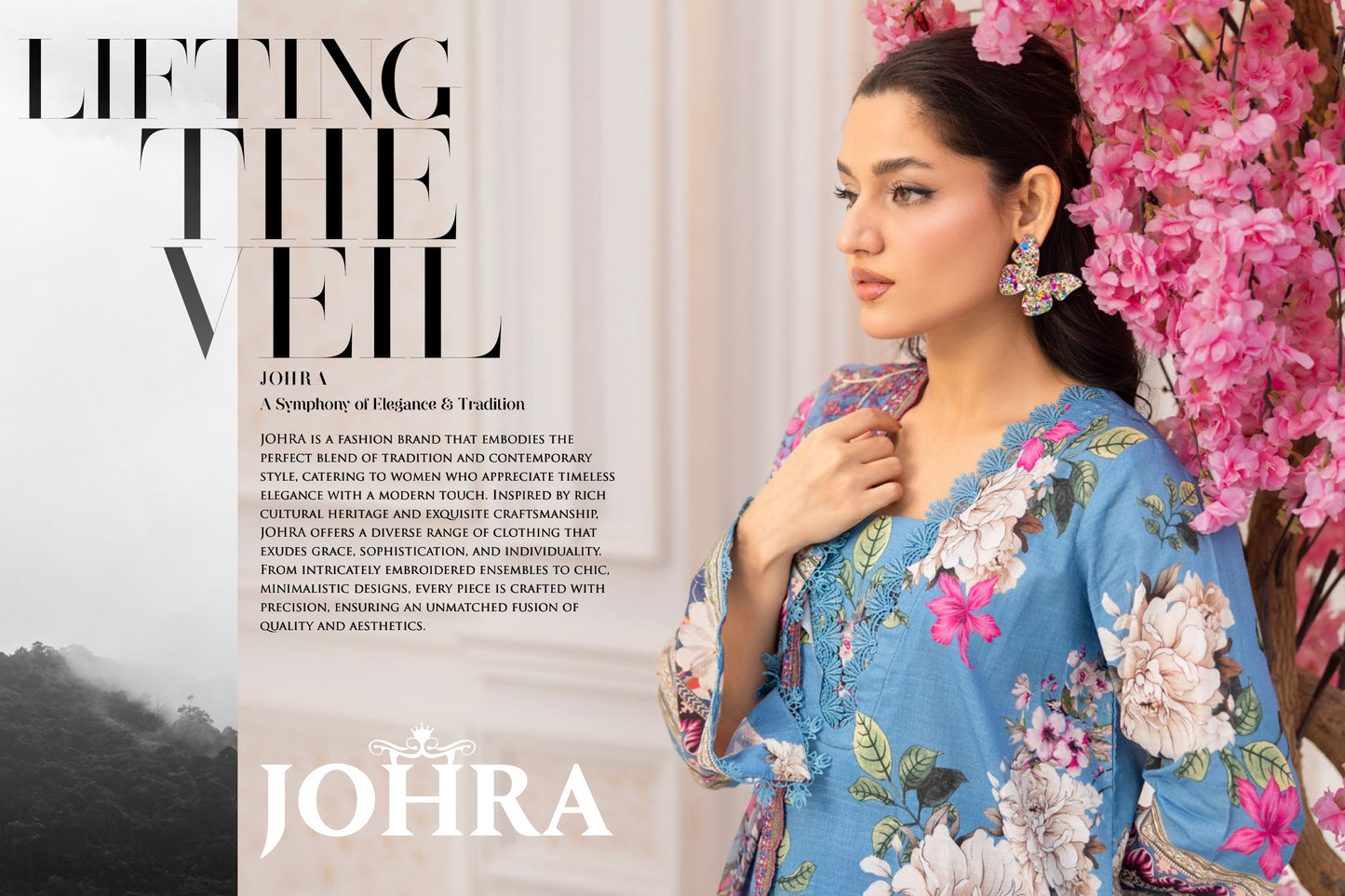 Printed Bana Dora Lawn