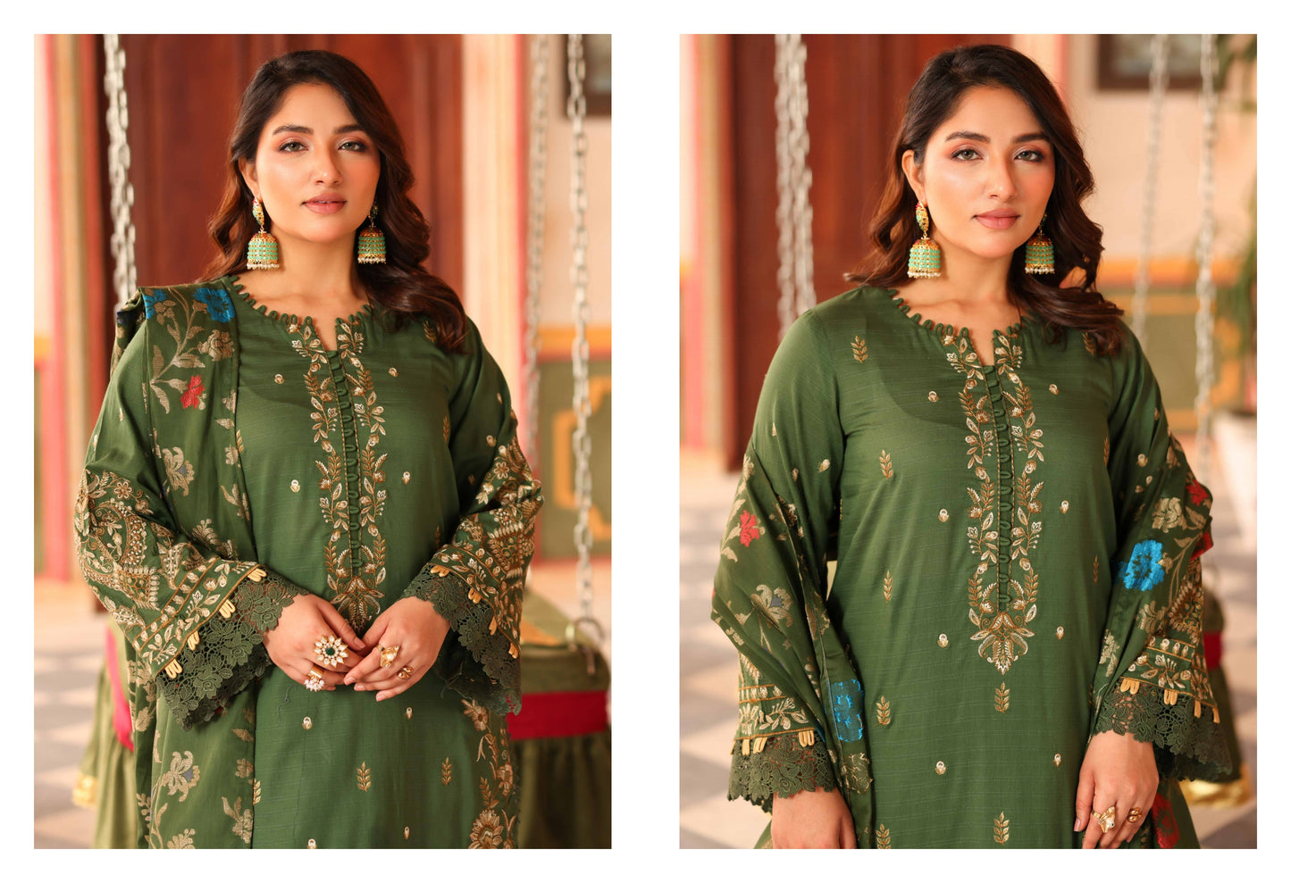Embroidered 3Piece Lawn