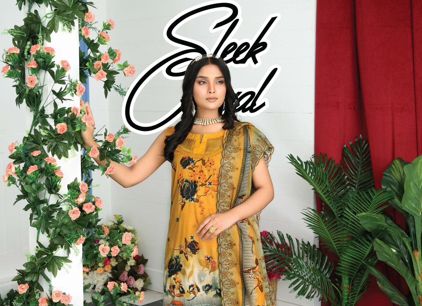 Digital Lawn
Daman Embroidered