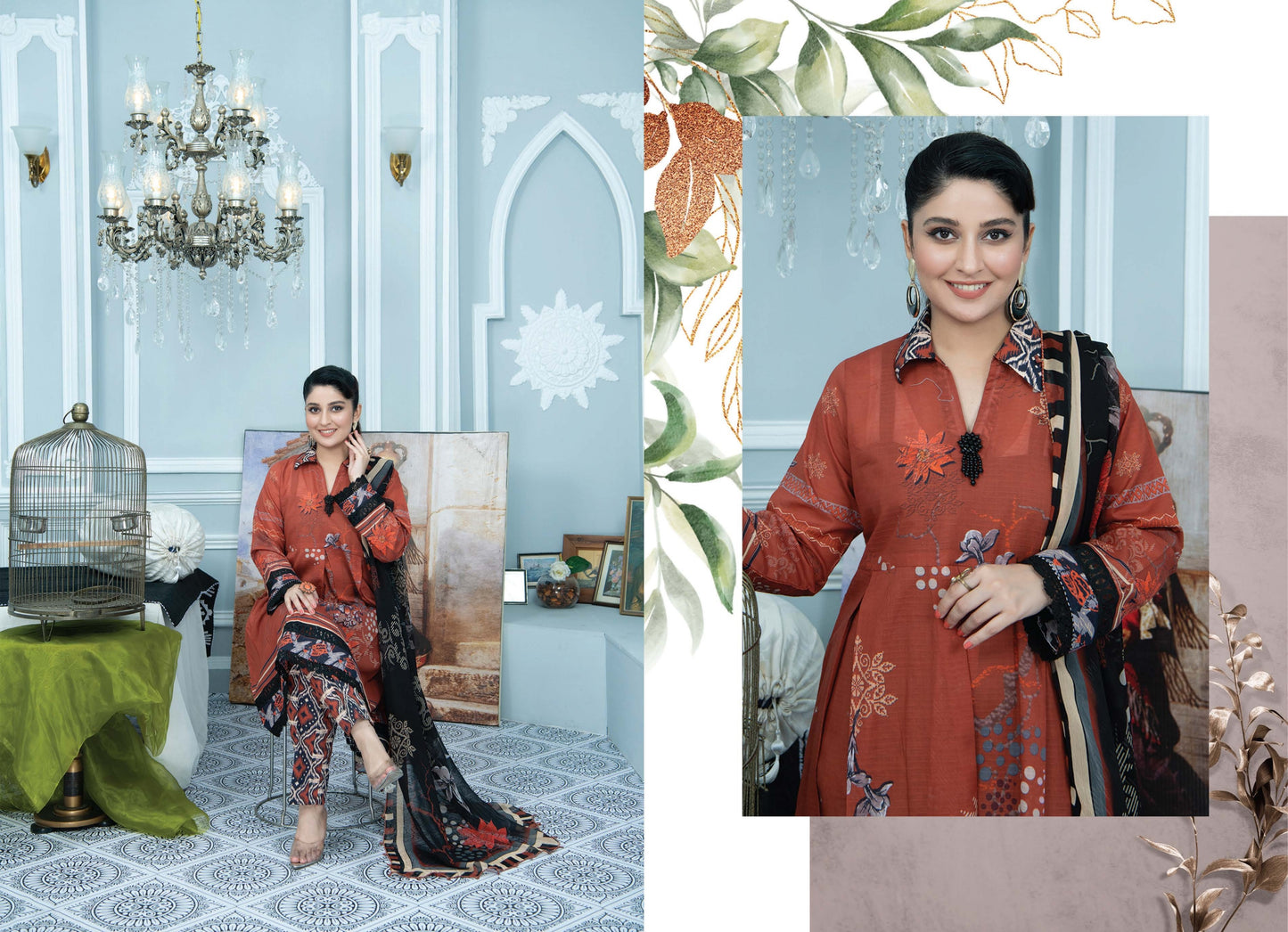 Digital Print Lawn