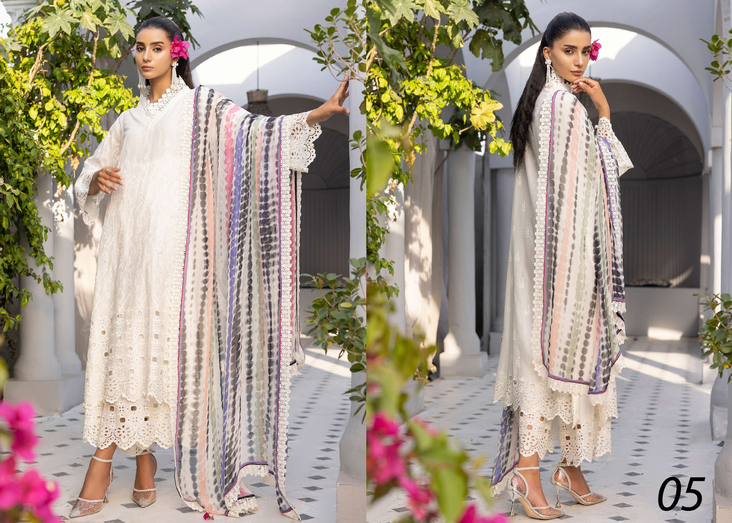 Embroidered Lawn Shirt